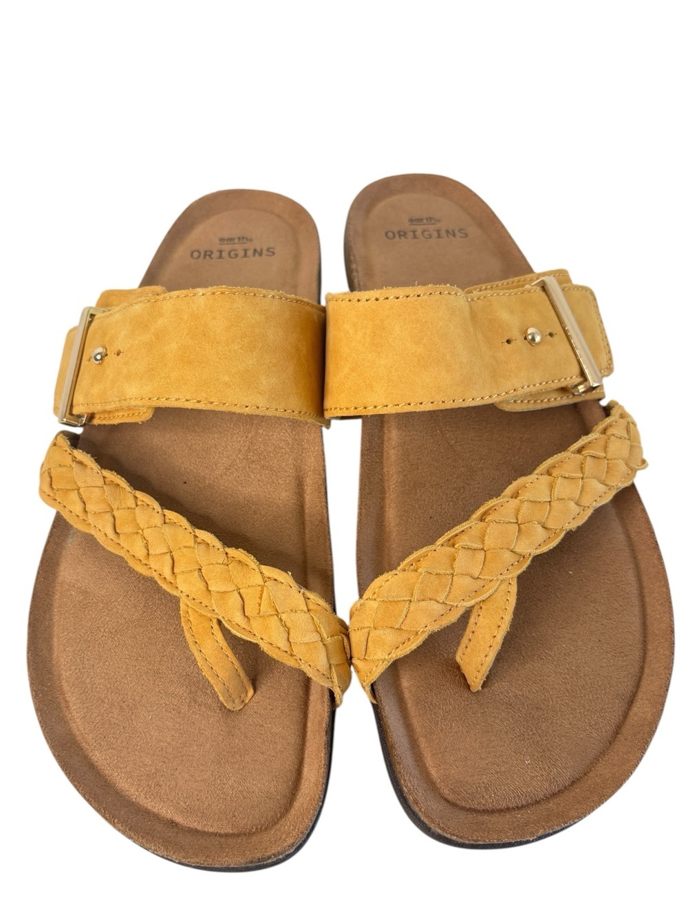 Earth Origins Onida Comfort Sandals Size 9.5W Adjustable Strap Arch Support NEW!